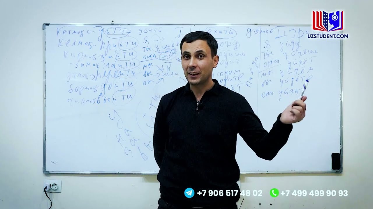Faqat gaplashishni o'rganamiz. Rus tili Erkin Mexriddinovich bilan!