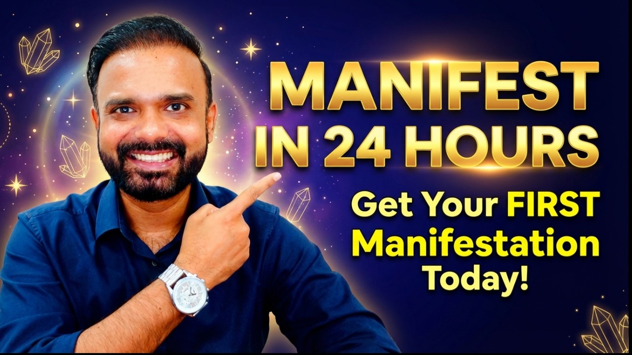TRY This 5 Min Law of Attraction Manifestation and Get Your FIRST MANIFESTATION in 24 Hours