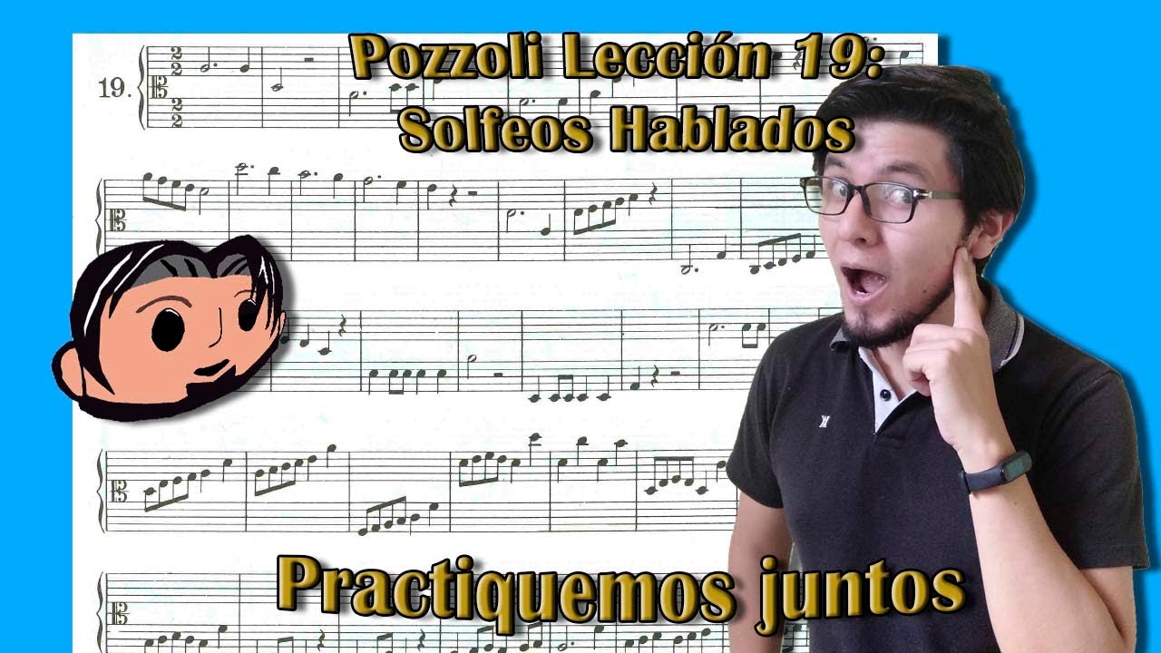 Solfeo Hablado: Pozzoli Lección 19 | Practiquemos juntos