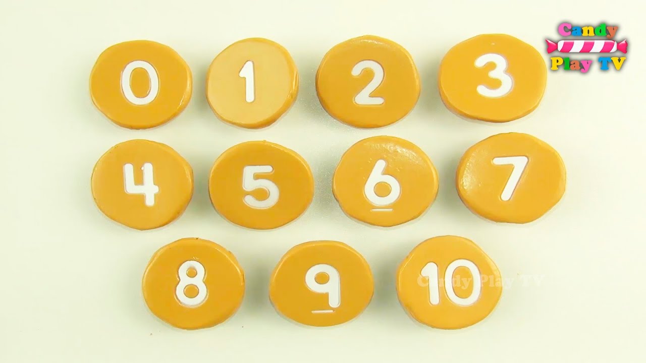 Learn To Count with Biscuit | Learn Numbers 0 to 10 with Cookie | Counting Cakes Baby Toddler Kids