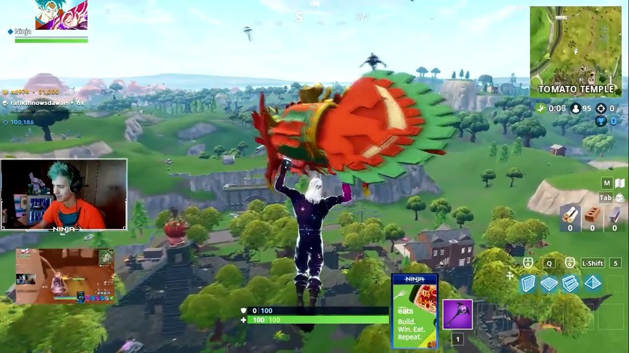 Ninja & streamers React To The New Tomato Temple Location ! Myth and Pokimane Date?