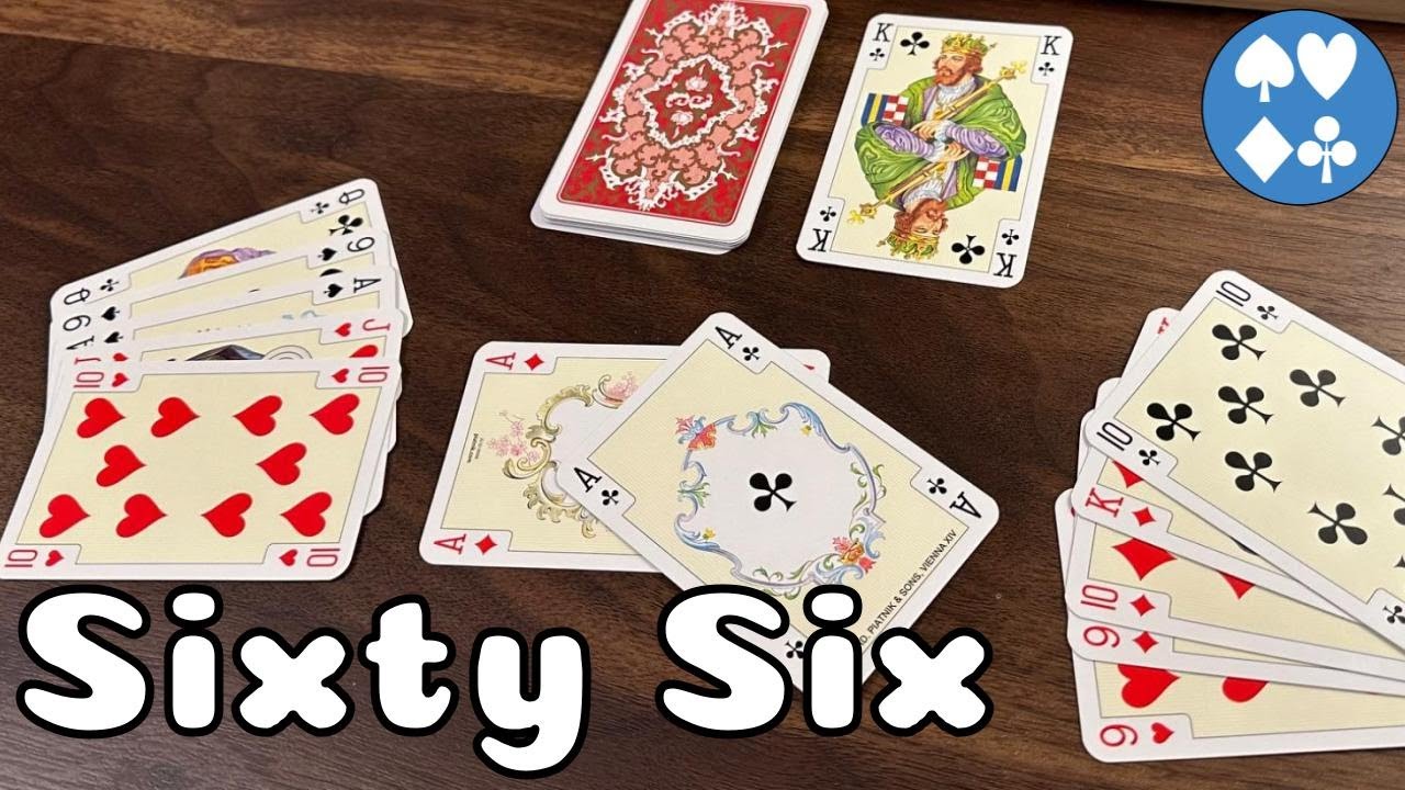 How to Play Sixty Six: The BEST Trick Taking Card Game for Two Players?