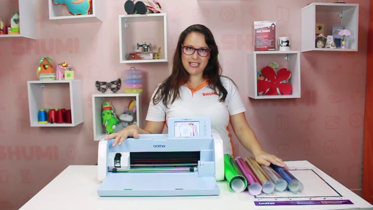 Trabalhando com vinil adesivo com a sua ScanNcut