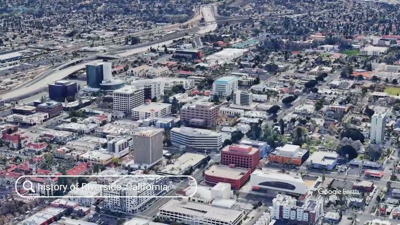 The history of Riverside, California