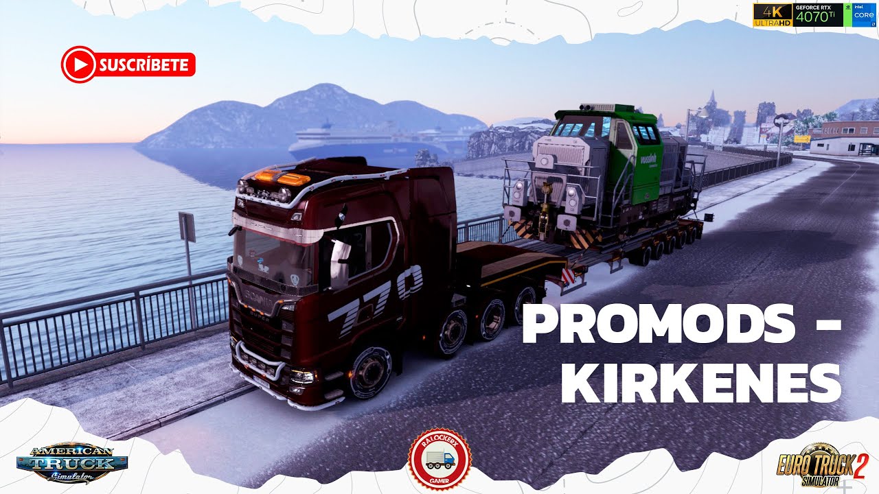 Euro Truck simulator 2 | Promods - Kirkenes |🚚