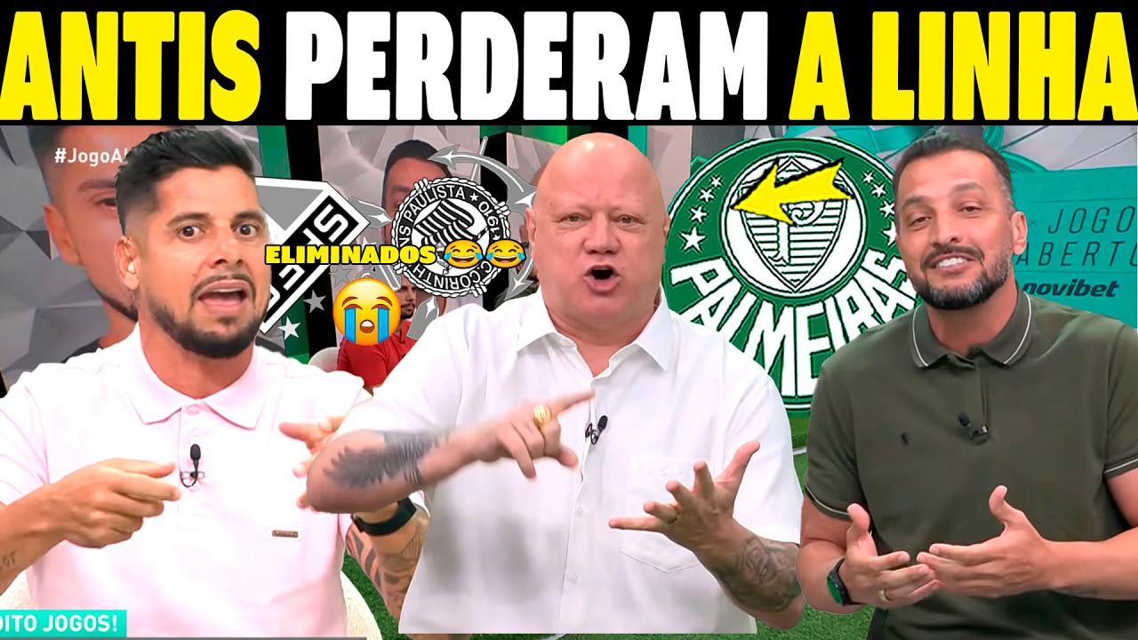 CICINHO E RONALDO PERDERAM A LINHA! EDU DRACENA ALOPROU KKKK!! PALMEIRAS TÁ UM TIMAÇO!