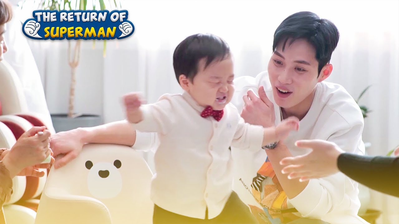 [ESP SUB] Eunwoo💙 ¡A caminar! Dando sus primeros pasitos 👶🏻 | The Return of Superman | KBS 23.02.10
