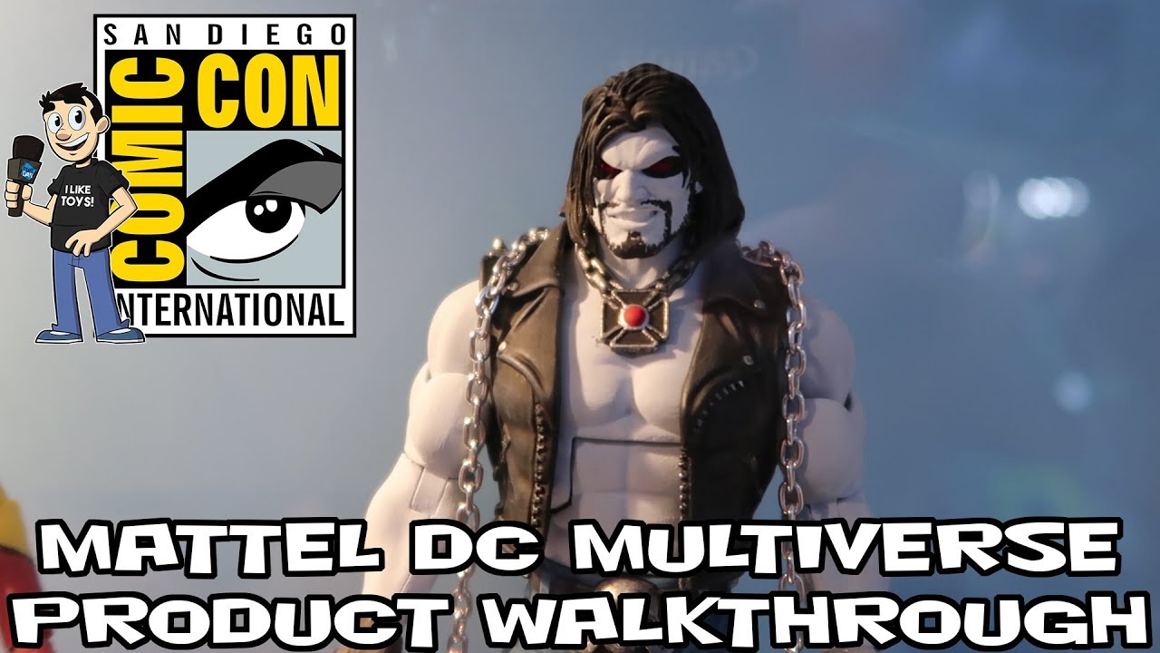 Mattel DC Multiverse Figures Product Walkthrough at San Diego Comic Con 2018