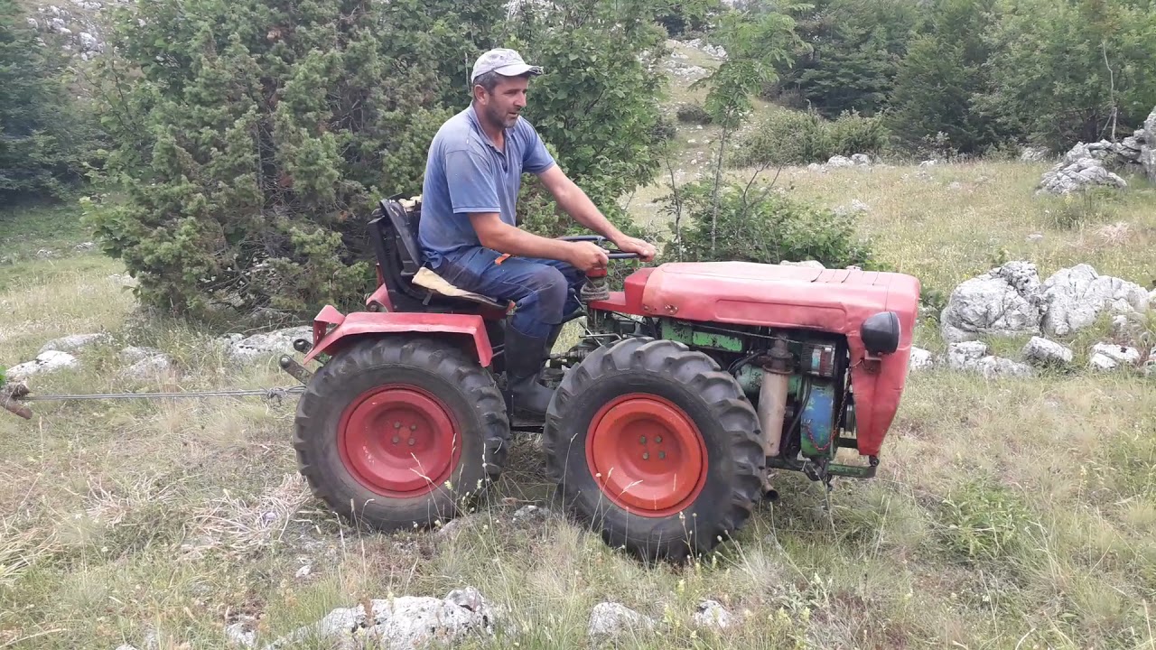 TV-523 u šumi, EXTREMNO izvlacenje bukovine