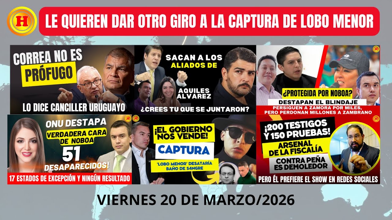 ¡EXPLOTA LA VERDAD! Cambian historia de “Lobo Menor” y caso Villavicencio huele a cálculo político