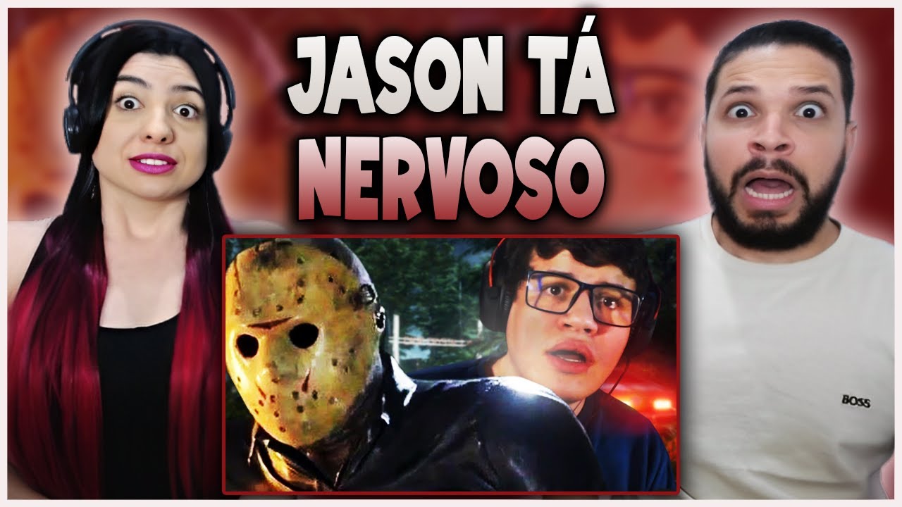 JASON VOLTOU COMO? RUIM! - Friday the 13th: The Game | Games EduUu (REACT)