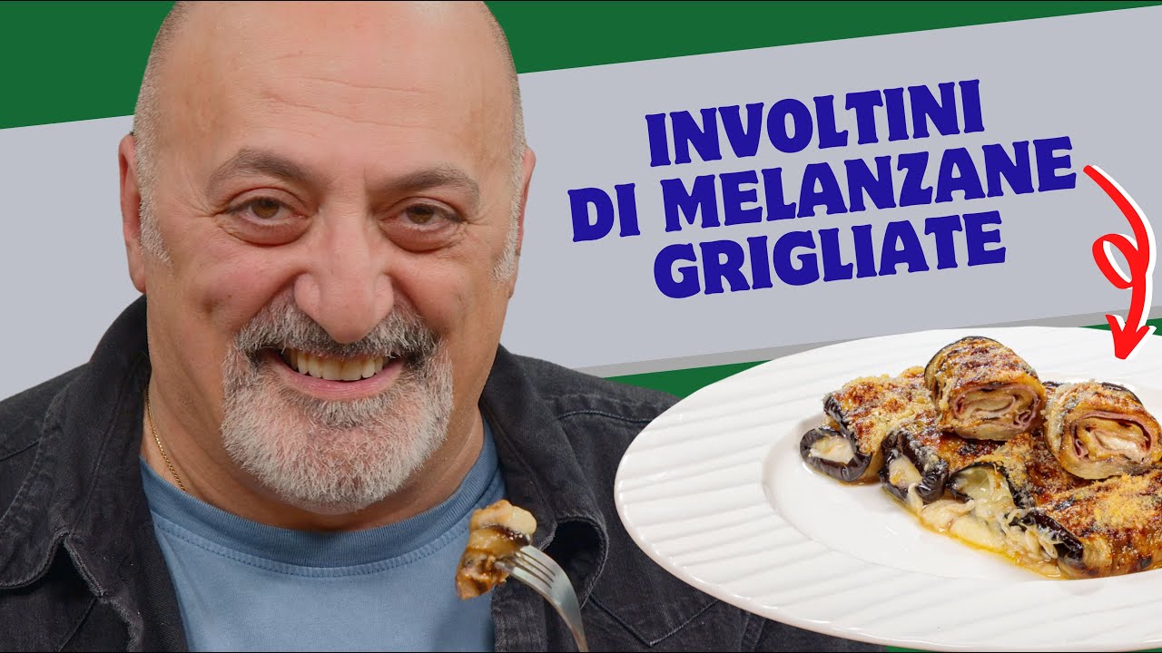 Involtini di melanzane grigliate