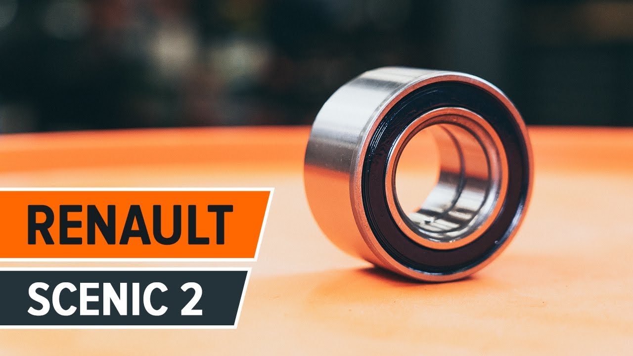 Remplacement des roulement de roues arrière RENAULT SCENIC 2 TUTORIEL | AUTODOC