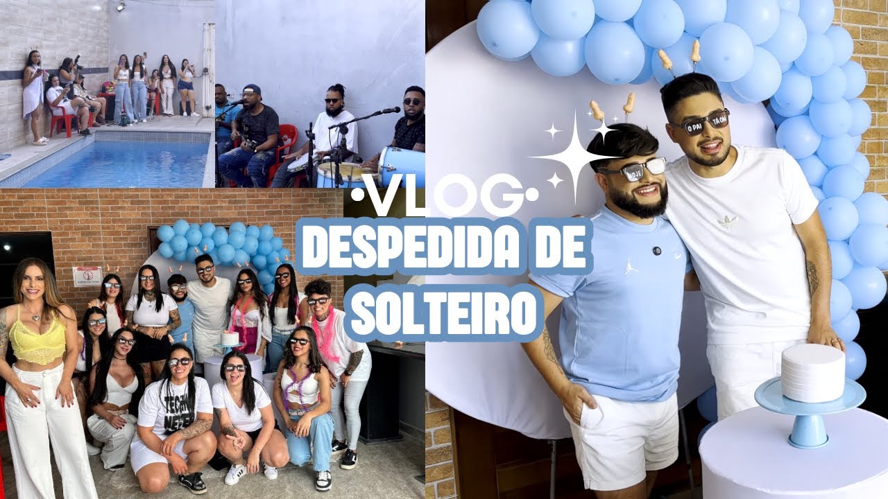 NÃO FAZÍAMOS IDEIA! Nossas madrinhas armaram uma despedida de solteiro SURPRESA 😱🍾
