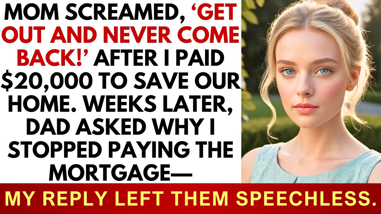 My Parents Told Me to Never Come Back—After I Paid $20,000 to Save Their Home