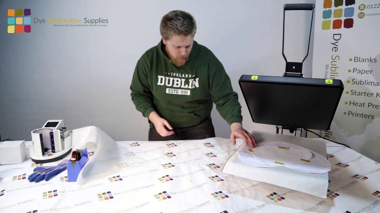 How To: Print A Heart-Shaped Cushion Cover With Sublimation Printing - Dye Sublimation Supplies