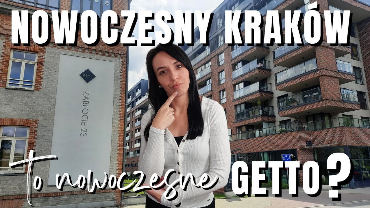 Kraków ZASKAKUJE: od masła sprzedawanego na chodniku przez luksusowe osiedla do nowoczesnego getta?