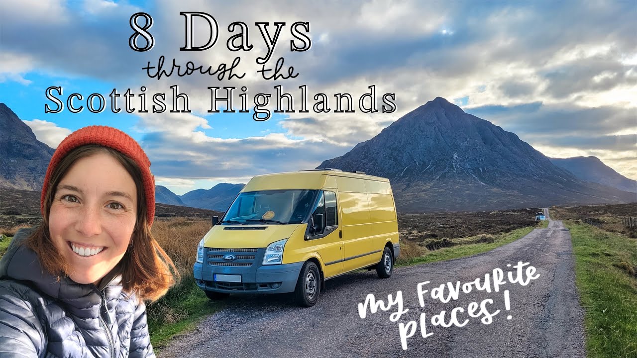 Campervan Roadtrip across Scotland: West Coast, Isle of Skye, Cairngorms | Vanlife Vlog