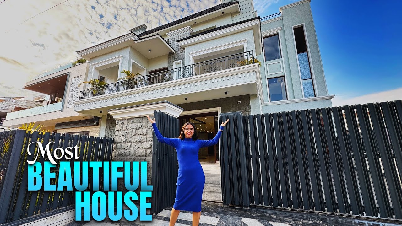 Inside a Spanish Theme 500 Yard 6 BHK House With Lift | House Sale In Mohali | 45 x 100 House Plan