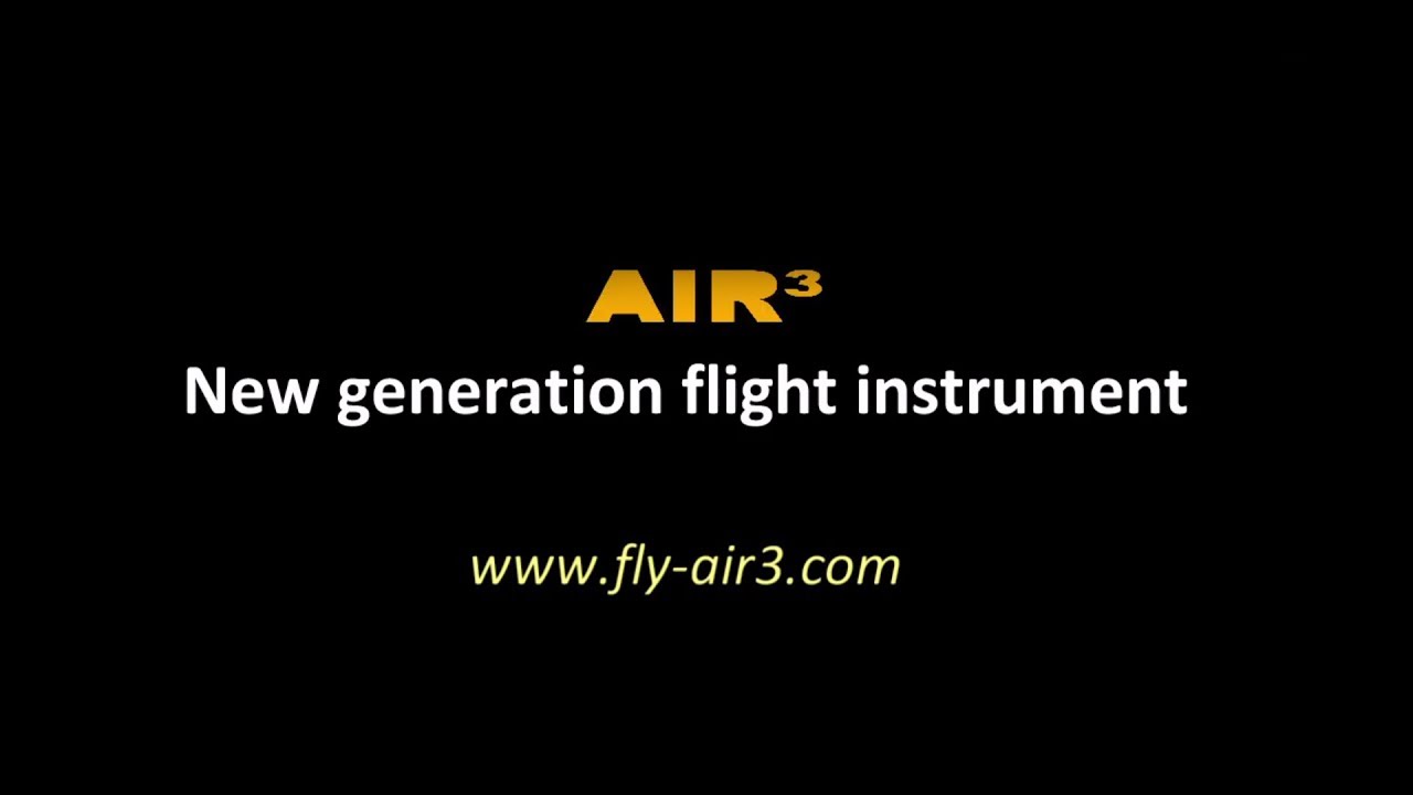 AIR3 New Generation Flight Instrument: main features