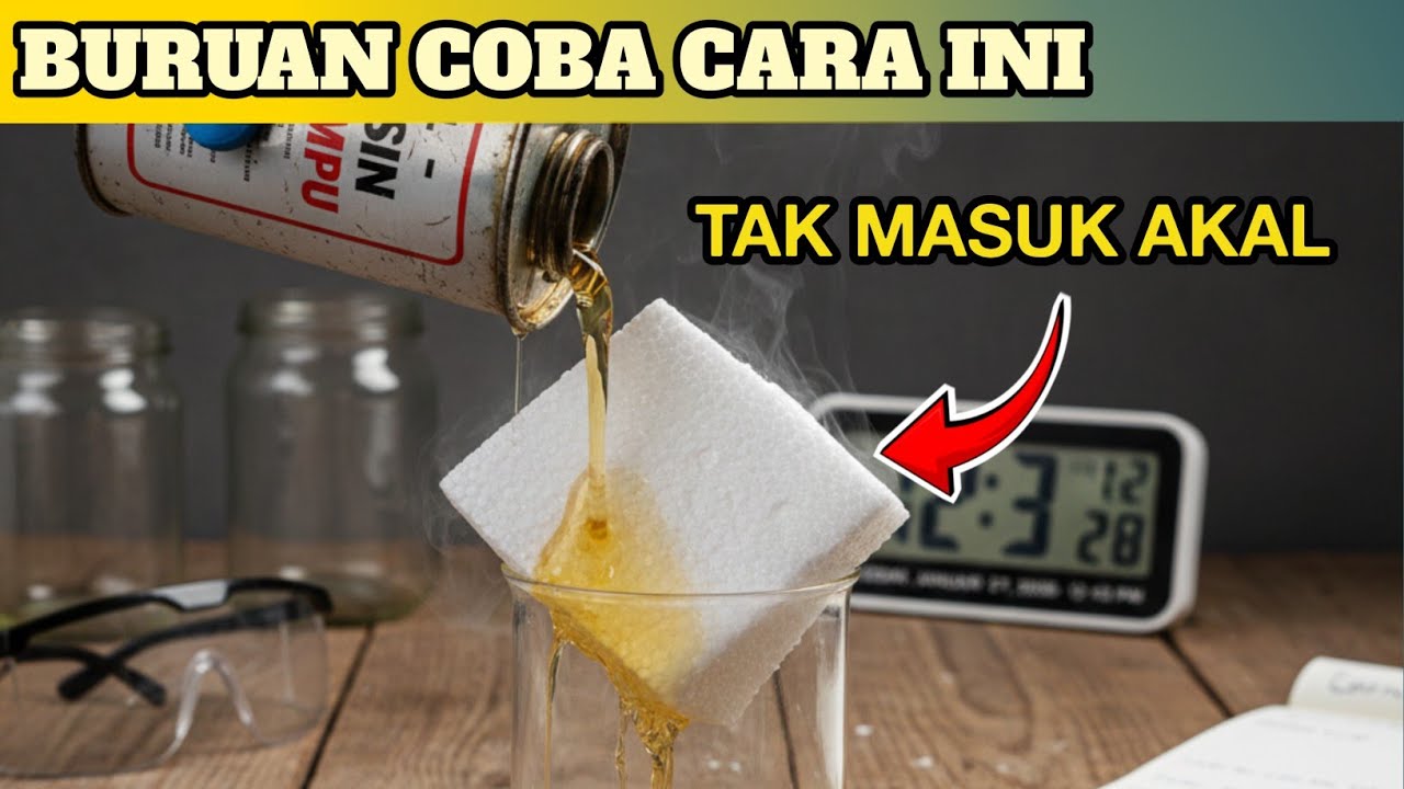 Selamanya tidak akan beli LEM lagi? LEM TERKUAT DI BUMI!! 
