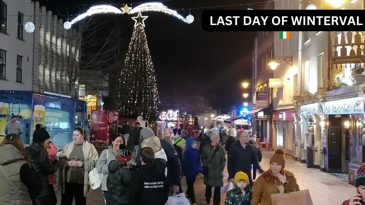Ireland Waterford Winterval  Christmas Market Last Day  [Dec2023]