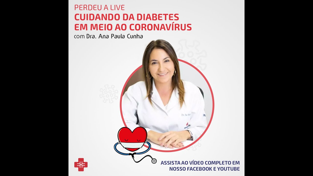 Lives Unicardio: Cuidando da diabetes em meio ao coronavírus