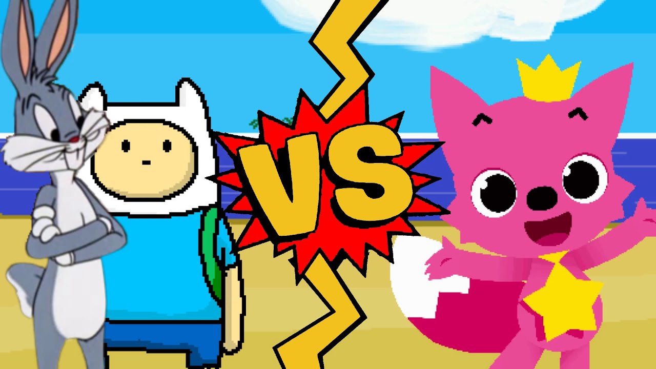 M.U.G.E.N Battles | Bugs Bunny/Finn vs PinkFong