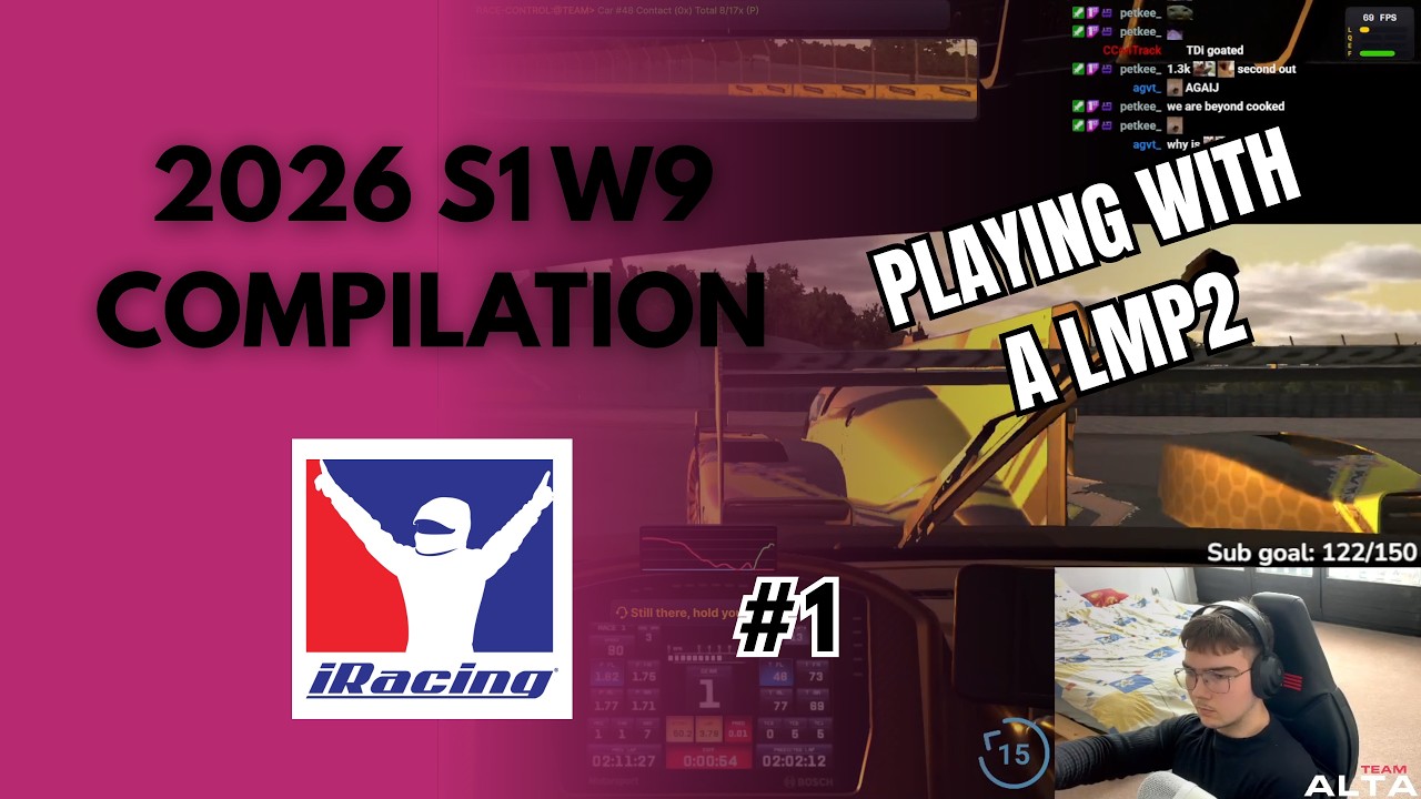 iRacing Season 1 Week 9 2026 #1 – Crash Compilation | Wrecks, Saves & Incidents