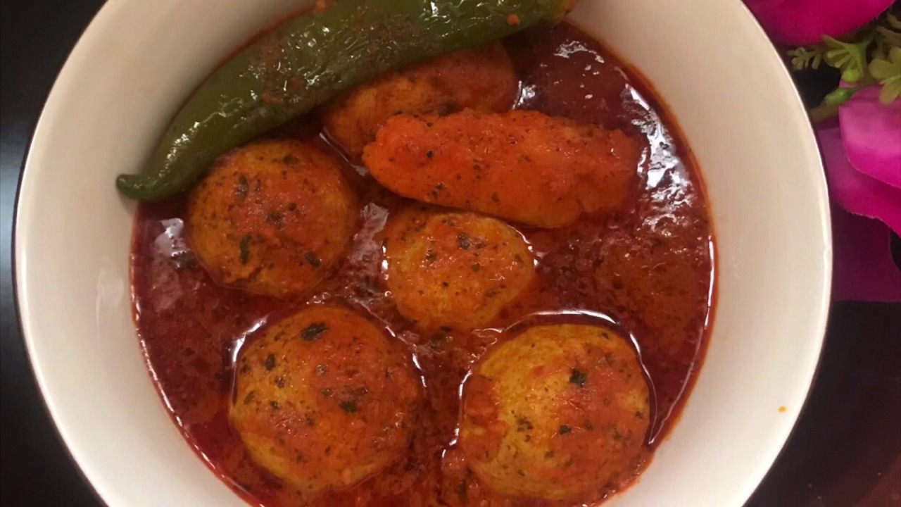 Chicken Aloo Kofta Recipe |Aloo Kofta Curry | Chicken Rista |by Kashmiri Zaika