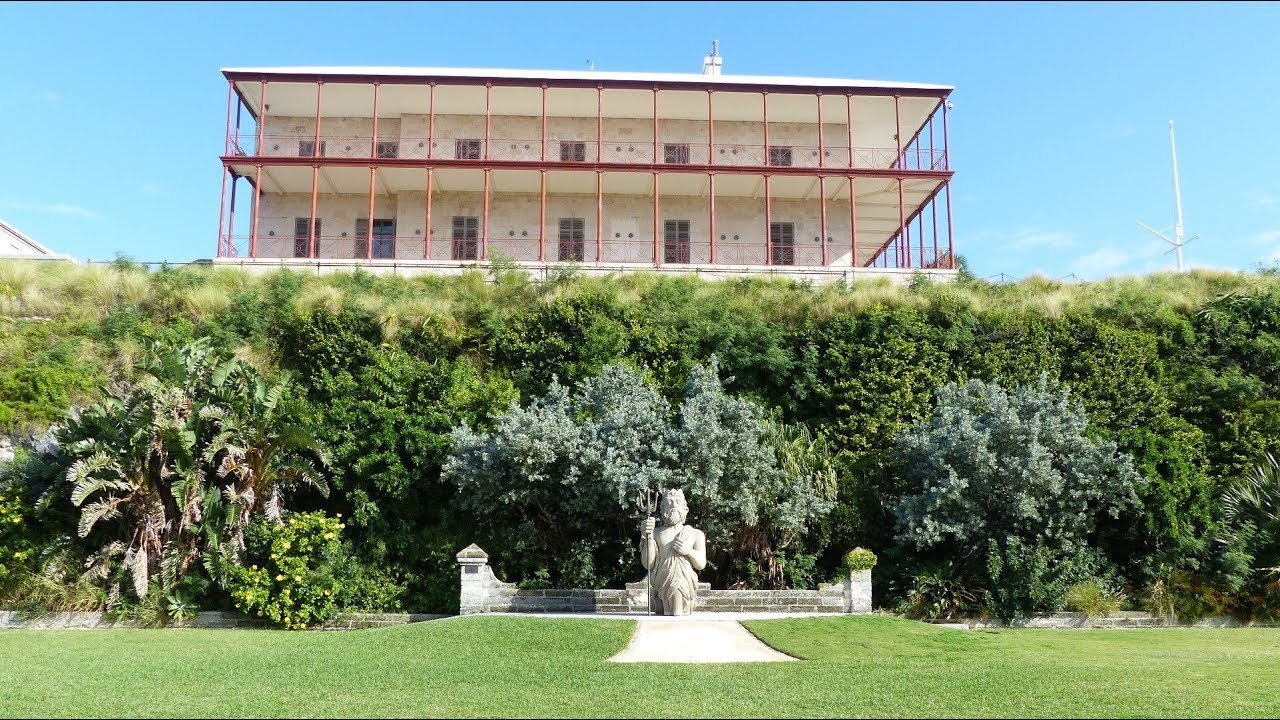COMMISSIONER'S HOUSE - NATIONAL MUSEUM OF BERMUDA - ROYAL NAVAL DOCKYARD - SANDYS PARISH - BERMUDA