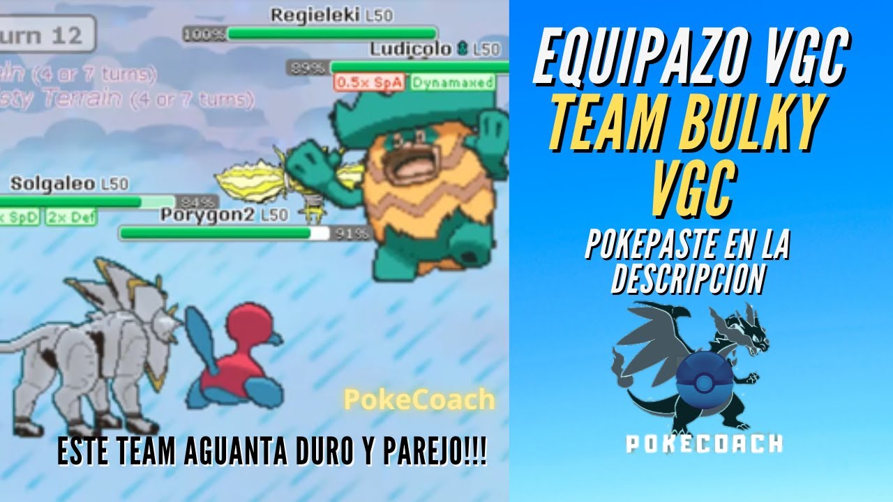 ESTE TEAM AGUANTA DURO Y RECIO!!! - EQUIPAZO VGC - TEAM BULK VGC