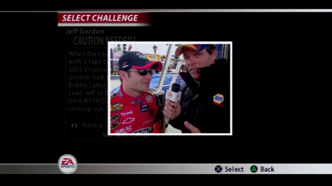 NASCAR 2005 Chase for the Cup Lightning Challenges