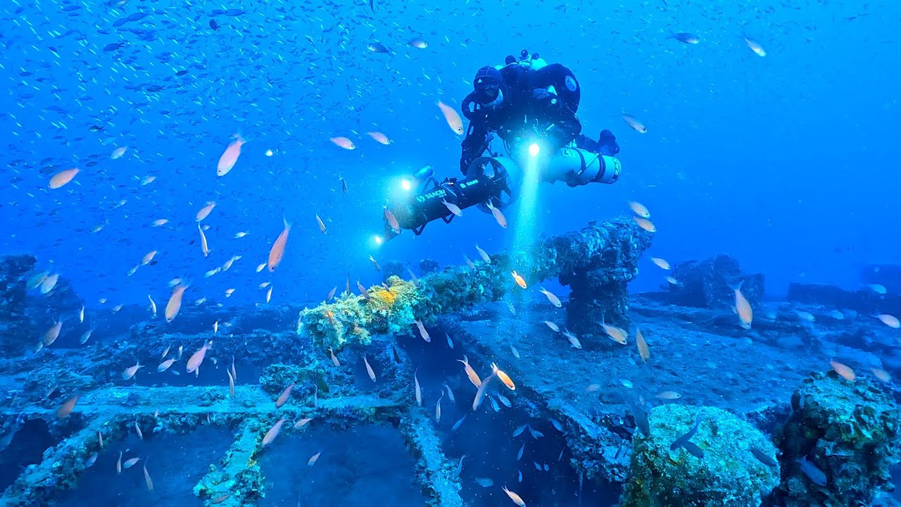 La Drôme wreck, Marseille, France (4K)