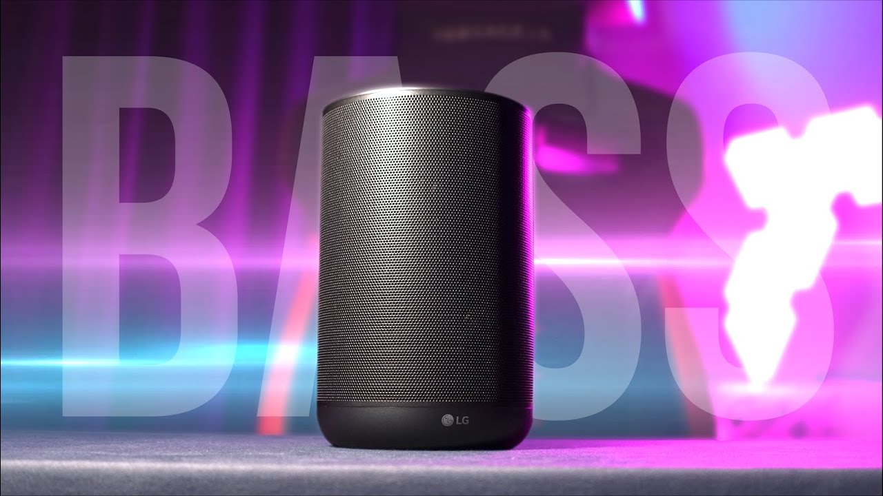 LG WK7 Wi-Fi Speaker BASS Test, Video Latency Test and Review - vs Sonos One