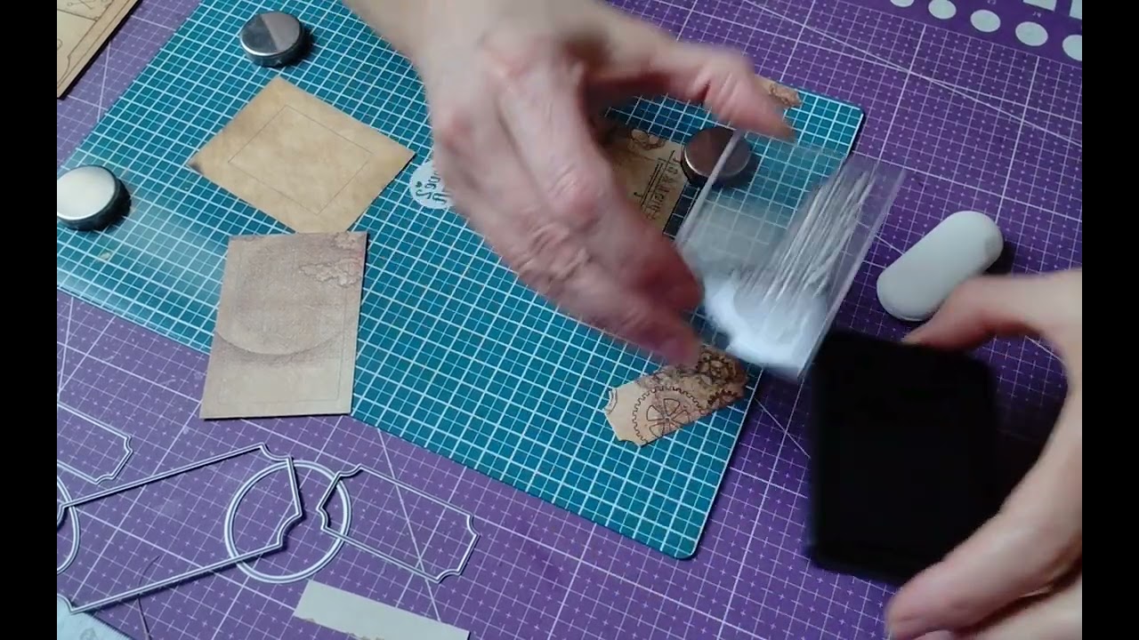 Présentation des pages junk journal et un petit tuto embellissement vintage