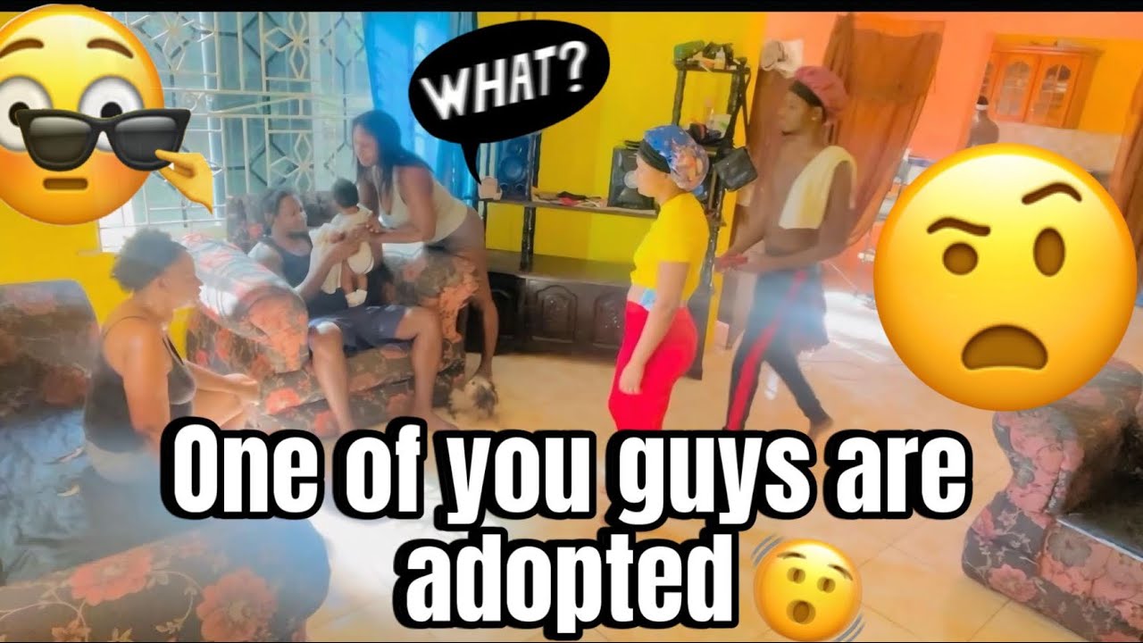 One of you are adopted prank on my children😱(Watch there reaction)