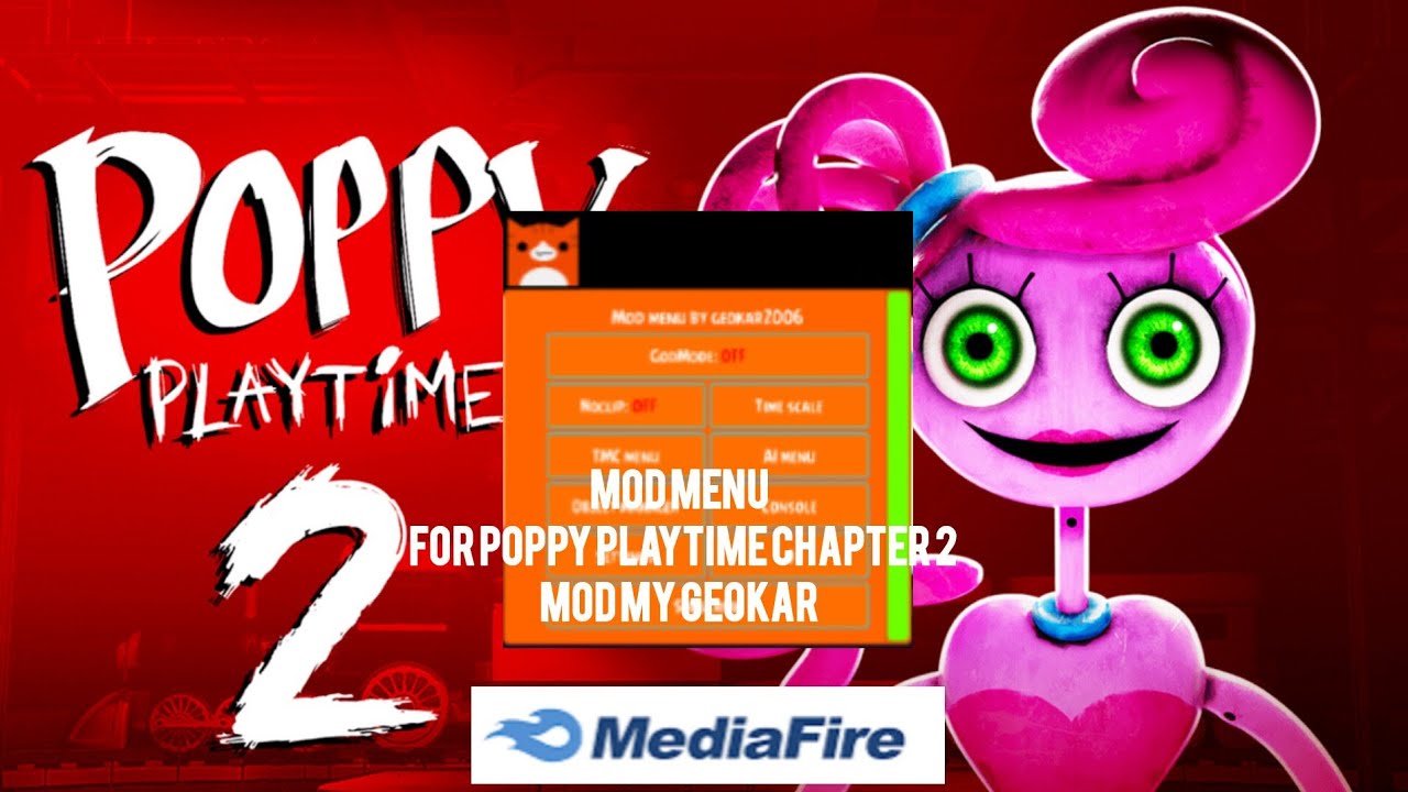 Poppy playtime chapter 2 hack menu /mod menu by geokar #poppyplaytime