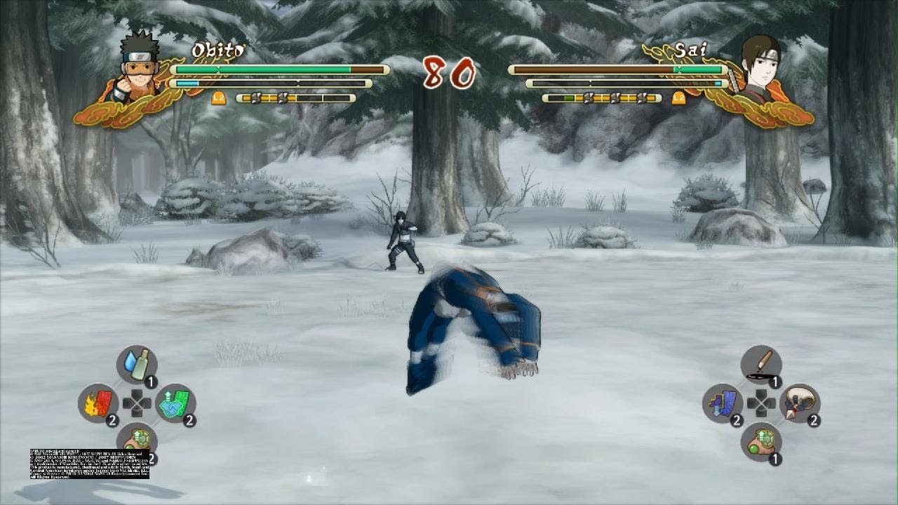 NARUTO SHIPPUDEN: Ultimate Ninja STORM 3 Full Burst- Obito vs Sai (ps5 gameplay)