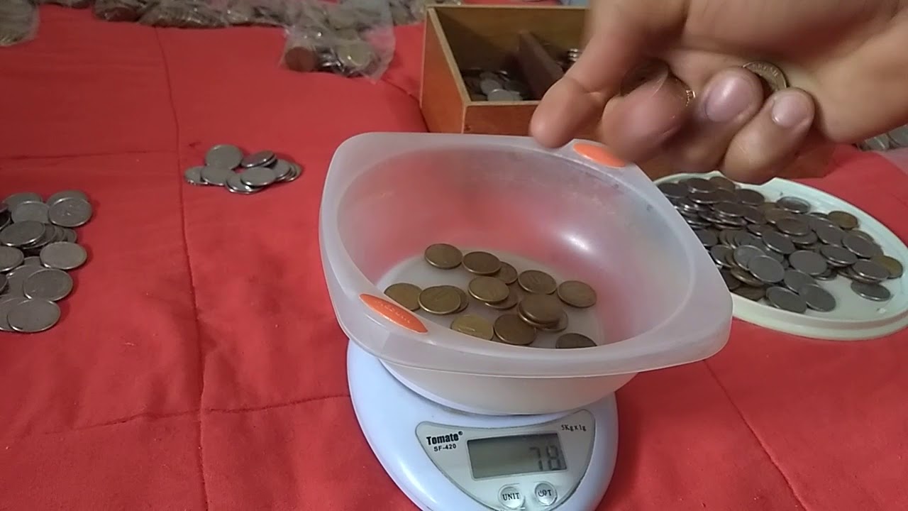 Forma mais f&aacute;cil de contar moedas