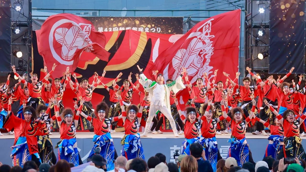[4K] 夏舞徒【ファイナルステージ】｜踊れ魂(第42回 朝霞市民まつり 2025 彩夏祭)