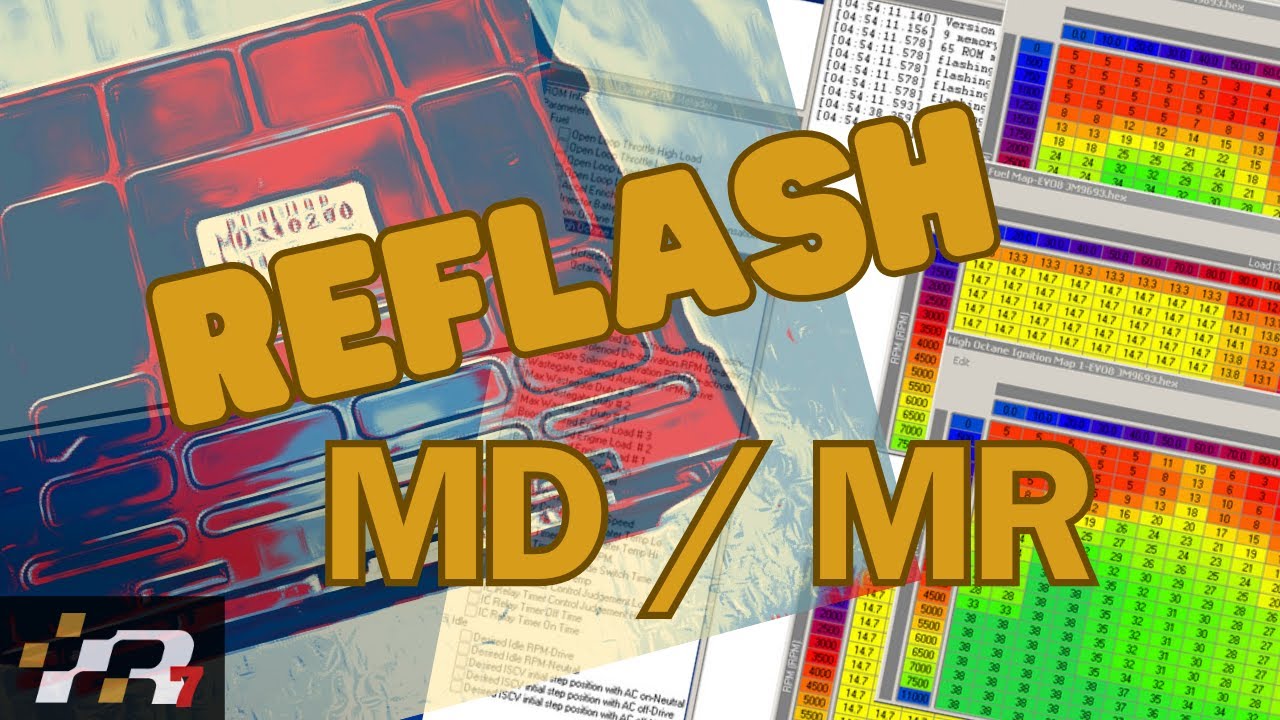 Como Hacer un Reflash A las Ecu MD y MR de Mitsubishi Technica usando Tactrix y EcuFlash.