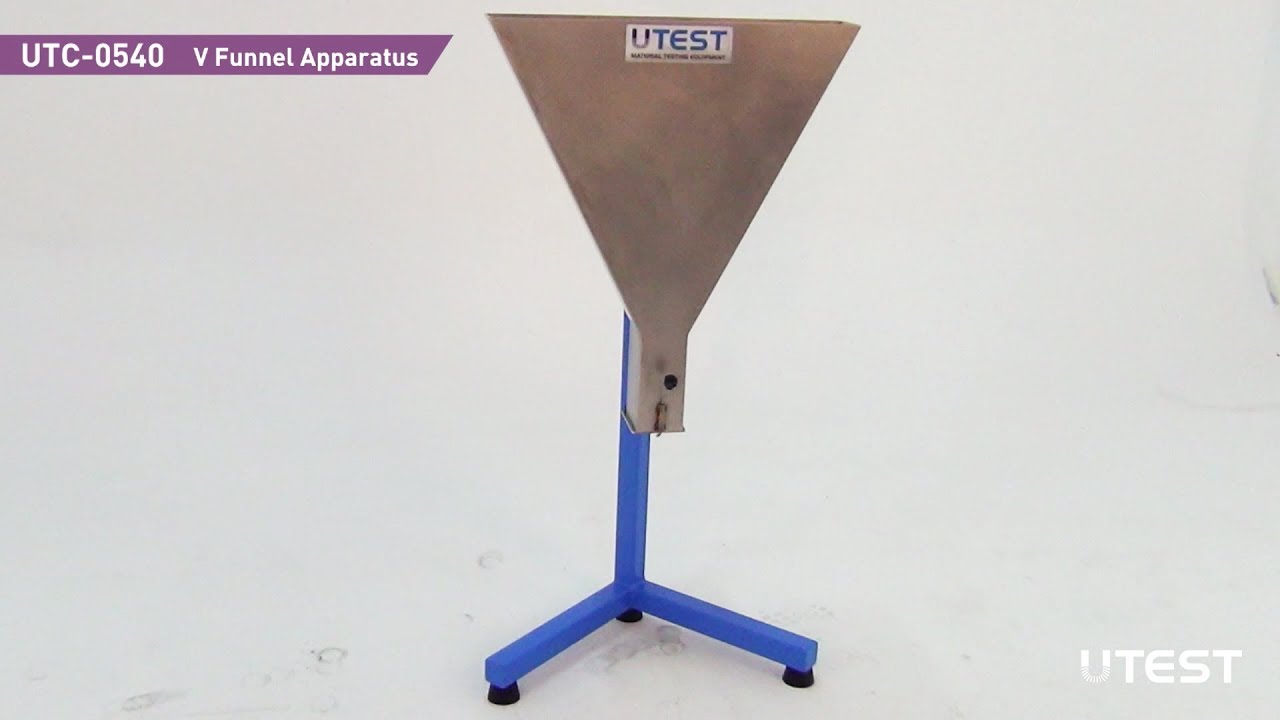 UTC 0540, V Funnel Apparatus, EN