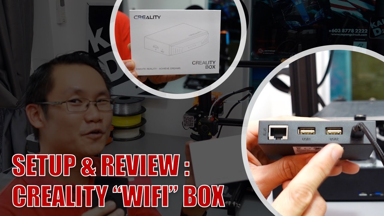 Распаковка, руководство по настройке и обзор Creality WiFi Cloud Box (взгляд новичка)