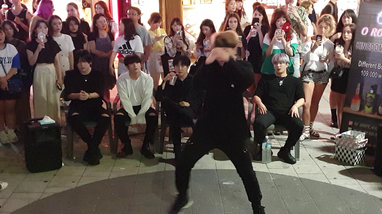 《ATEEZ_PirateKing》20190802_203003#KingdomS(킹덤즈) #김태유(TaeYou) 에이티즈#해적왕 홍대버스킹 #SnowHorse