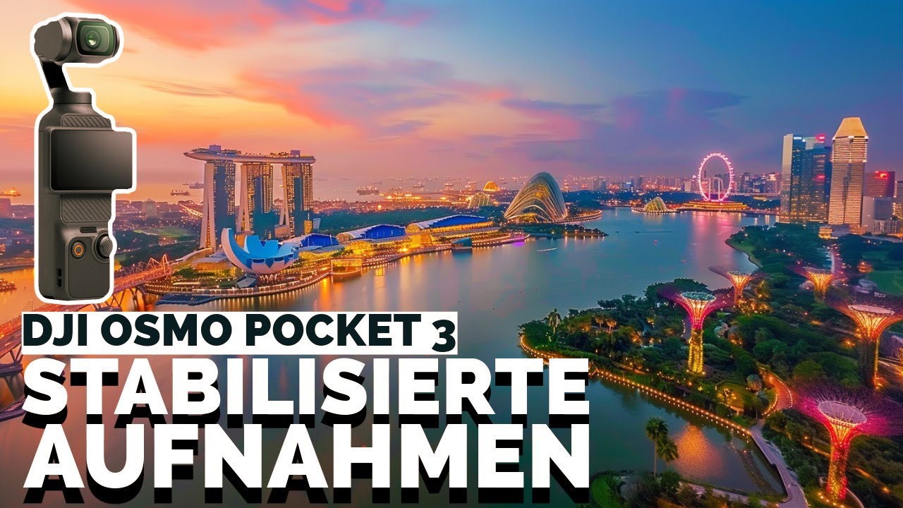 DJI OSMO Pocket 3 | Wie ich meine Aufnahmen stabilisiere
