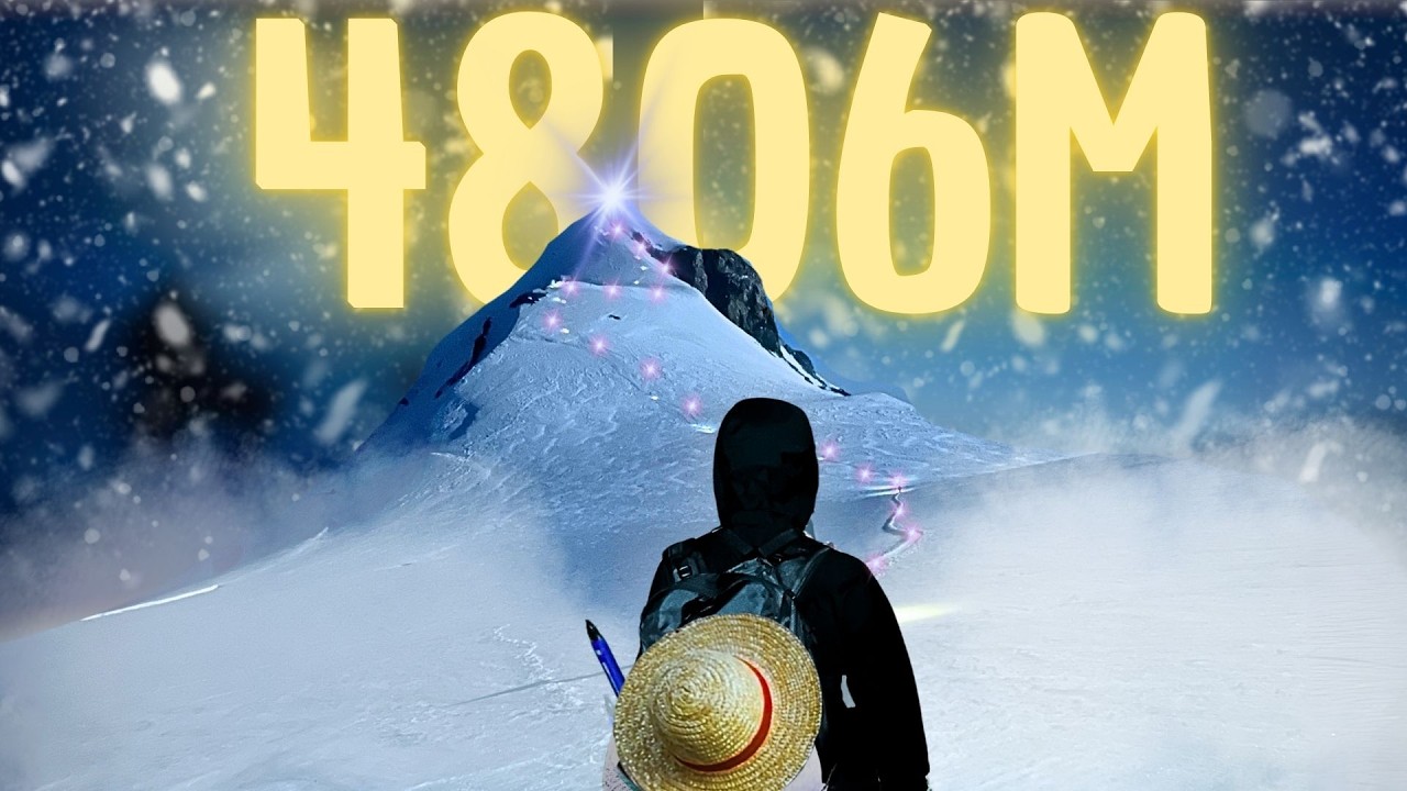 1 AN POUR GRAVIR LE MONT BLANC SEUL ?! 