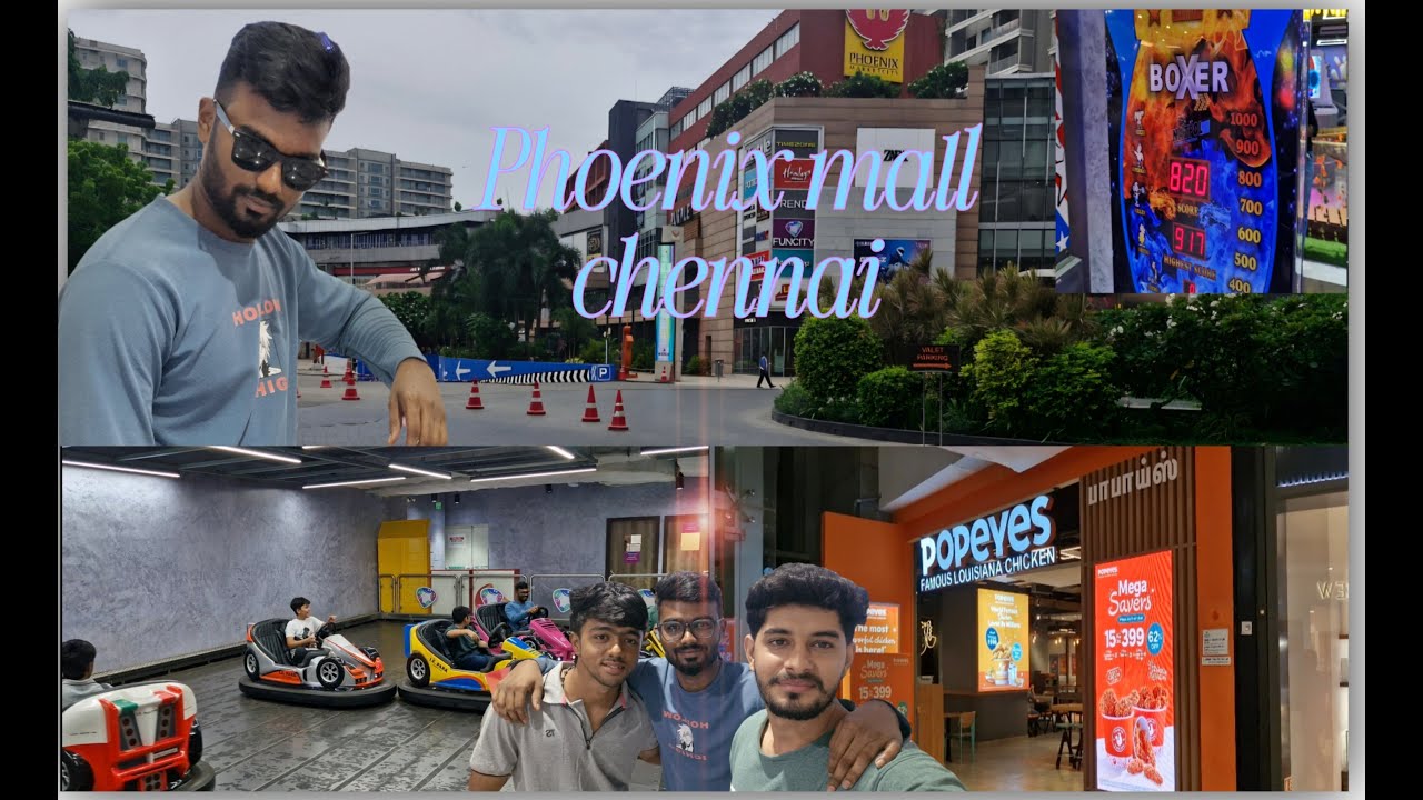 🤯🙌PHOENIX MALL CHENNAI || FUN CITY GAMES || #food #phoenix #friends #food #chennai #chicken #fun