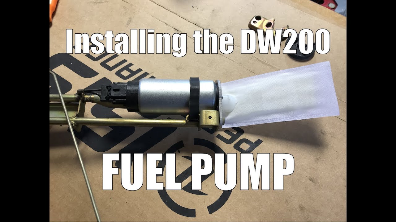 Miata DW200 Fuel Pump Upgrade