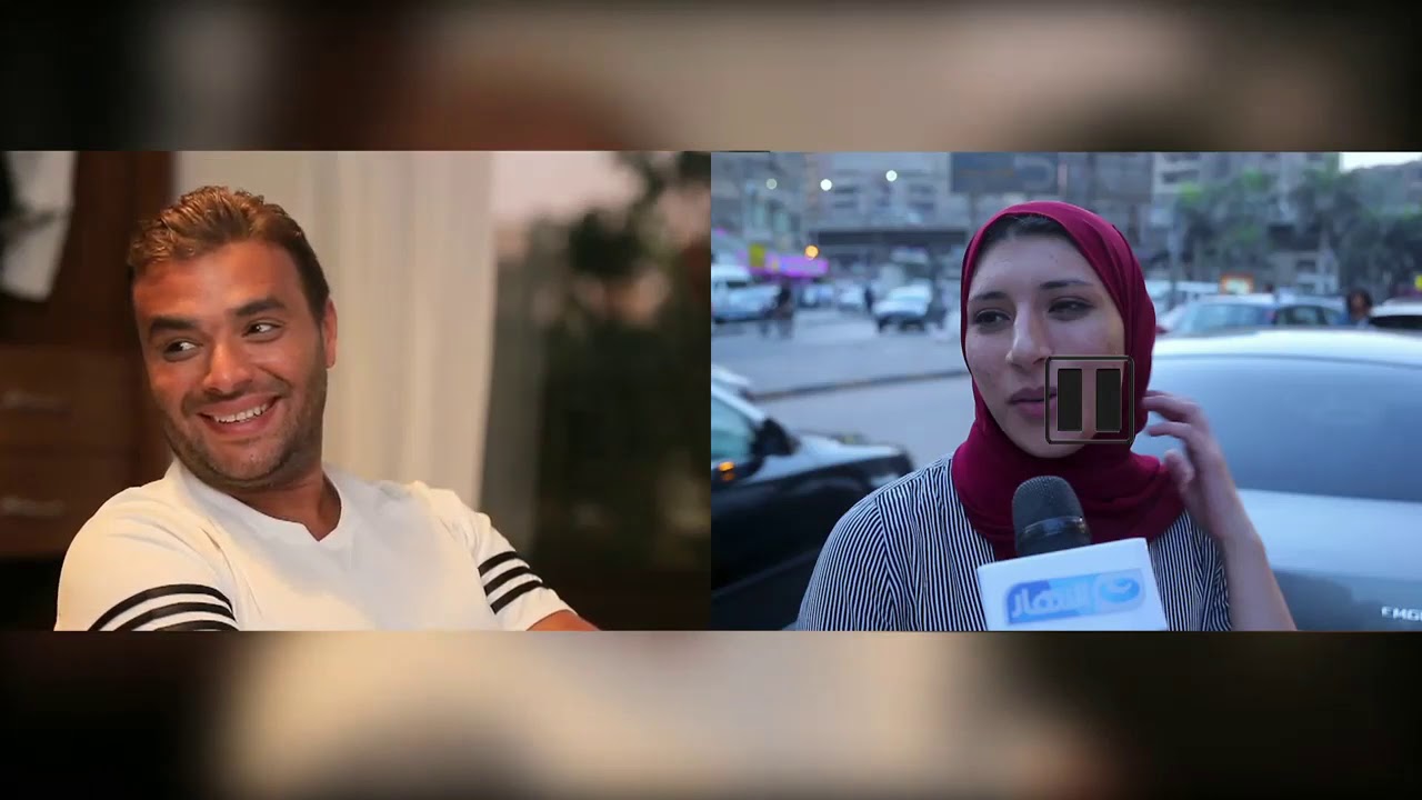 #وشوشة I رد فعل رامي صبري بعد مشاهدة لتقرير عشوائي للجمهور ف الشارع